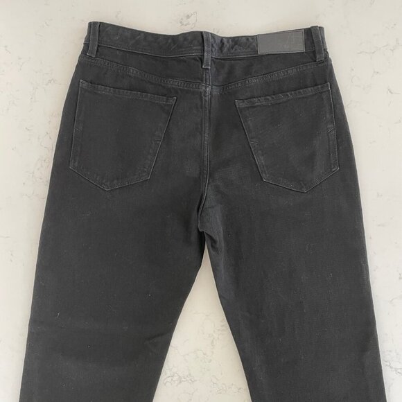 Selected/Homme 172 Slim Tapered Toby 5 Pocket Denim Jeans Black Sz 33Wx32L - Picture 6 of 14